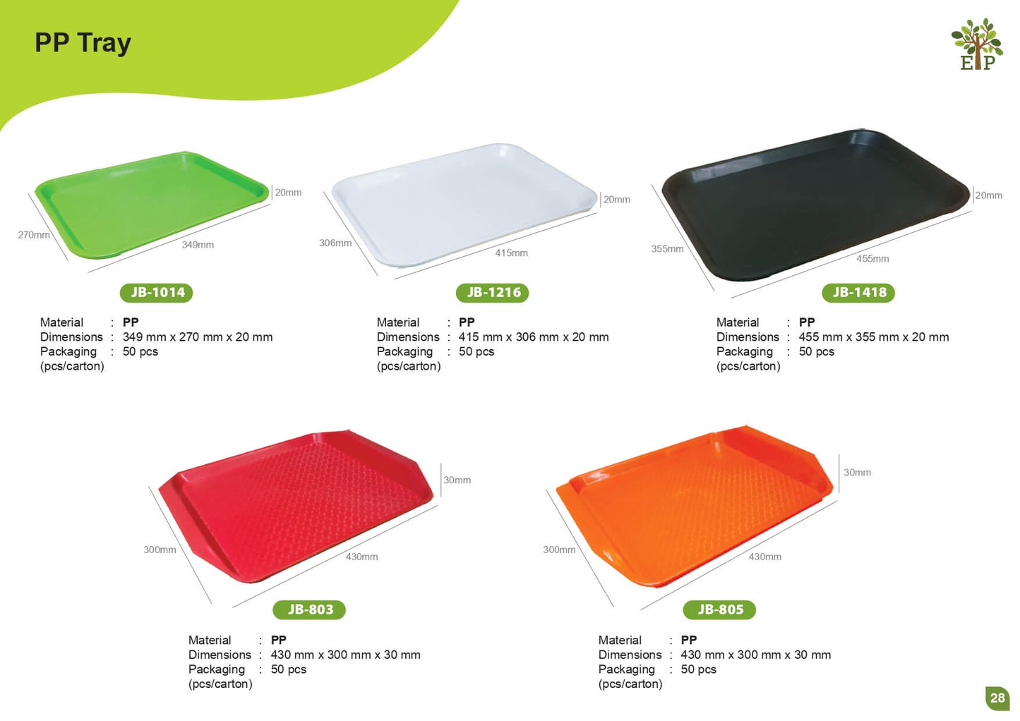 PP Tray