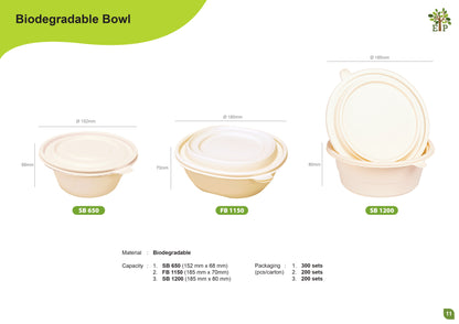 Biodegradable Bowls