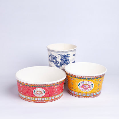 Vintage Paper Bowl